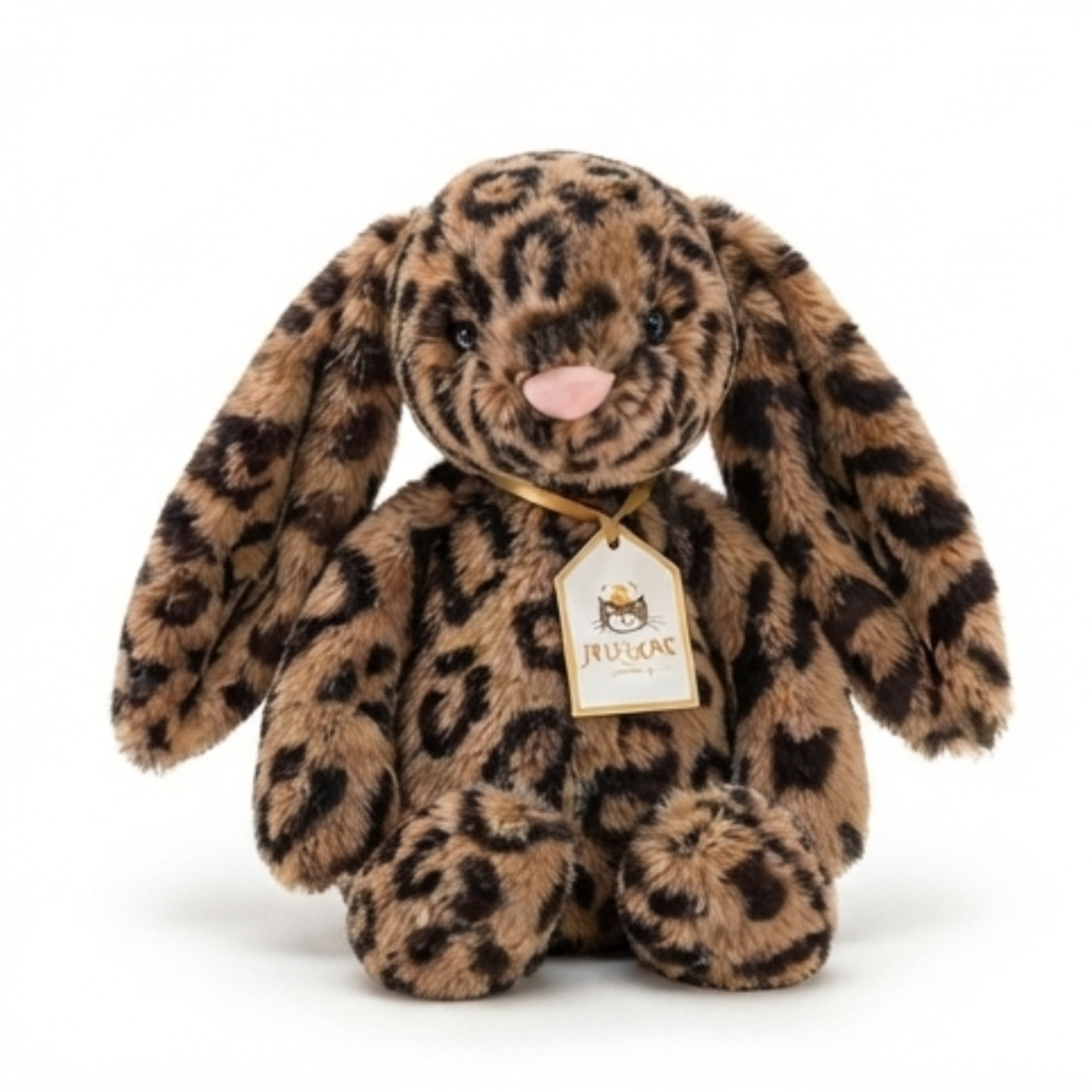 JC Leopard Bunny Plush